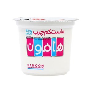 ماست کم چرب 650گرم هامون