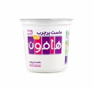 ماست پرچرب 650 گرم هامون