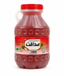 سرکه2.5 لیتر قرمز صداقت