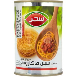 کنسرو مایع ماکارون400گرم سحر