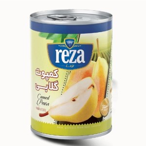 کمپوت گلابی رضا