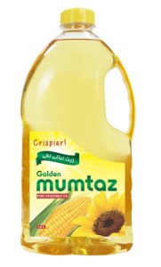 روغن افتابگردان و ذرت 2لیتر گلدن ممتاز (شفاف)