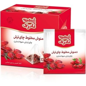 دمنوش تی بگ چای ترش هرمی نادری