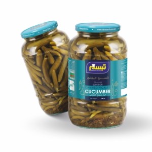 خیارشور سوپر ویژه 1کیلویی تبسم