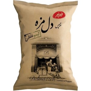 چیپس دل مزه90گرم لیموفلفل مزمز