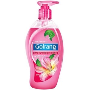 مایع دست 500گرم صورتی گلرنگ