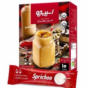 شیر زعفران ساشه اسپریچو ( بسته کامل 12عدد )
