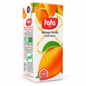 ابمیوه انبه200فافا