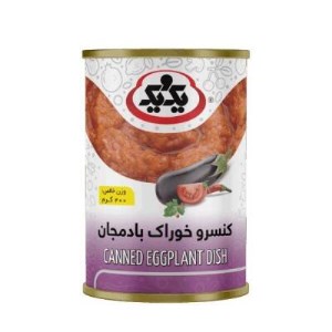 کنسرو بادمجان 400گرم یک و یک