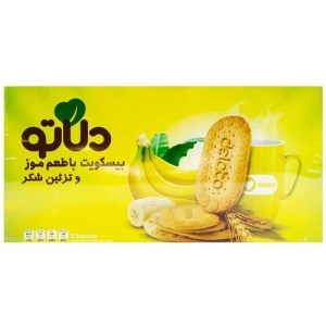 بیسکوییت پذیرایی موزی دلاتو