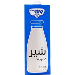 شیر 1لیتر پرچرب پگاه
