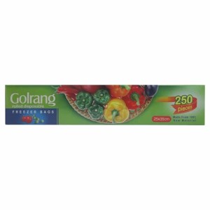 کیسه فریزر رولی 250عددی گلرنگ