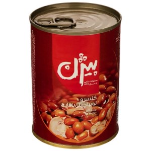 کنسرو لوبیا با قارچ بیژن