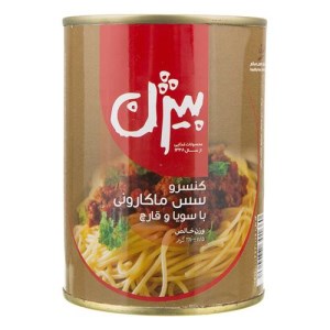کنسرو مایع ماکارون بیژن