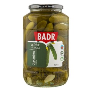 خیارشور1.5کیلویی درجه1بدر