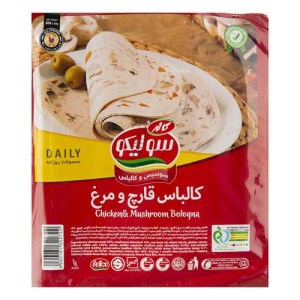 کالباس قارچ و مرغ وکیوم 300گرم سولیکو