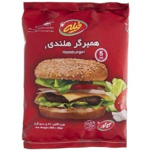 برگر هلندی فیله 30% گوشت کاله