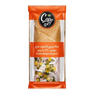ساندویچ ژامبون مرغ کاپو