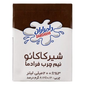 شیرکاکاو200 پاکتی دامداران