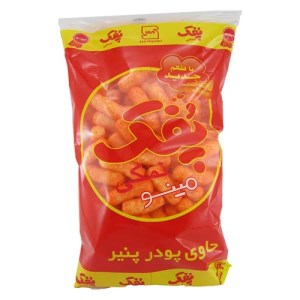 پفک نمکی110گ مینو
