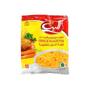 سوپ نیمه اماده مرغ و ورمیشل الیت