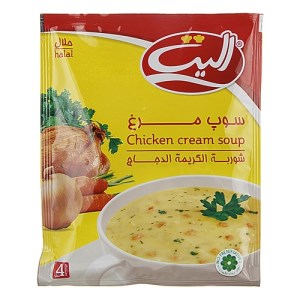 سوپ نیمه اماده مرغ الیت