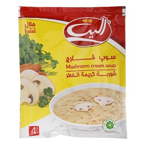 سوپ نیمه اماده قارچ الیت