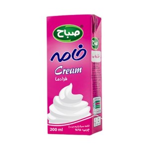 خامه200گرم صباح