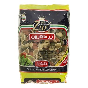زرماکارون فرمی شلز سبزیجات