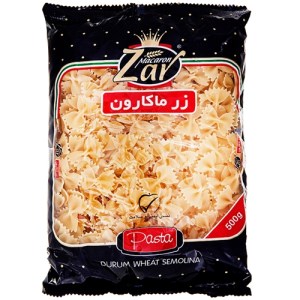 زرماکارون فرمی پروانه ای