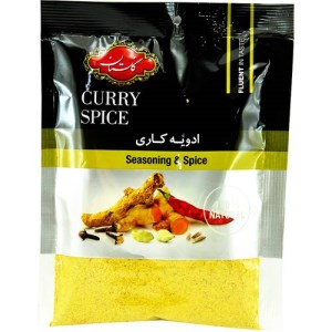 ادویه کاری 75 گرم گلستان
