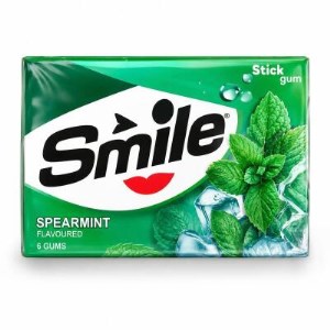 ادامس استیک 6عددی نعناع smile