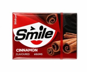 ادامس استیک 6عددی دارچین smile