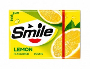 ادامس استیک 6عددی لیمو smile