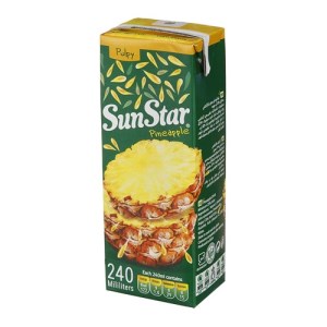 ابمیوه اناناس پالپی سانستار