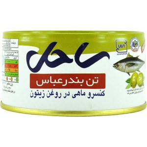 تن ماهی ساحل180گرم زیتونی