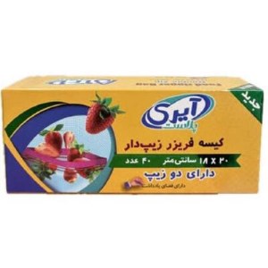 کیسه فریزر زیپ دار 50*25ایری